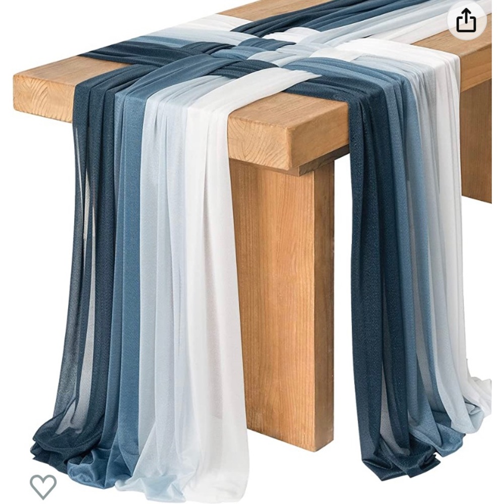 Ling's moment Wedding Weave Table Runner
